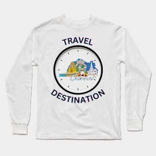 Travel to Chennai Long Sleeve T-Shirt